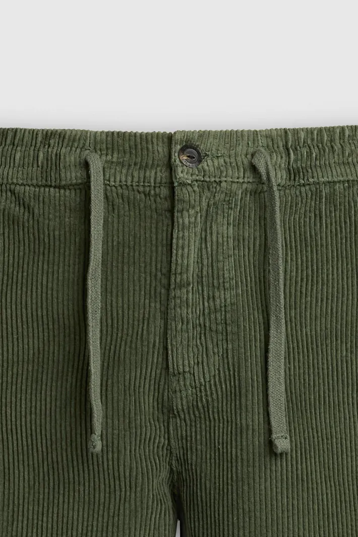 Teddy Smith Pantalon PYWAN 2 VELOURS MILITARY KAKI MILITARYKAKI Fashion