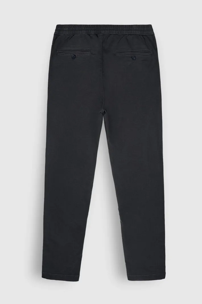 Teddy Smith Pantalon taille élastiquée PYWAN 2 SWEAT DYED DARK NAVY DARKNAVY Sale