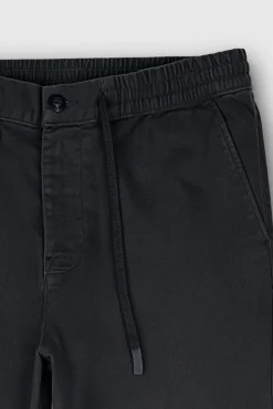 Teddy Smith Pantalon taille élastiquée PYWAN 2 SWEAT DYED DARK NAVY DARKNAVY Sale