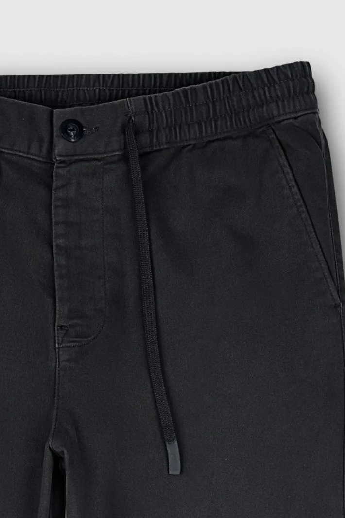 Teddy Smith Pantalon taille élastiquée PYWAN 2 SWEAT DYED DARK NAVY DARKNAVY Sale