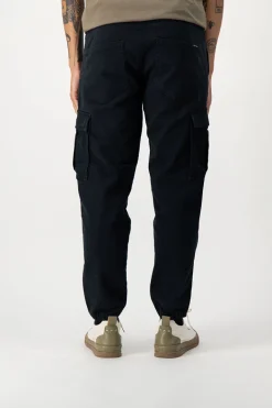 Teddy Smith Pantalon taille élastiquée PIKERS 2 CARGO CHARBON New