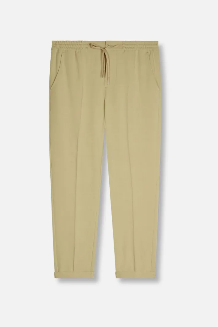 Teddy Smith Pantalon taille élastiquée PYWAN 2 BISTRET BEIGE KANYON BEIGEKANYON Clearance