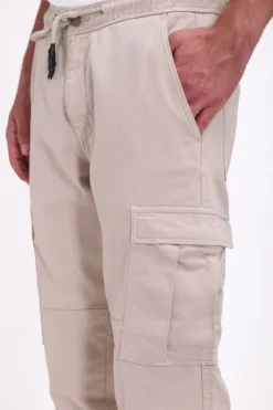 Teddy Smith Pantalon taille élastiquée PIKERS 2 CARGO BEIGE DUNE BEIGEDUNE Shop