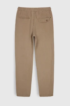 Teddy Smith Pantalon taille élastiquée P-PACO WOLF BEIGE WOLFBEIGE Fashion