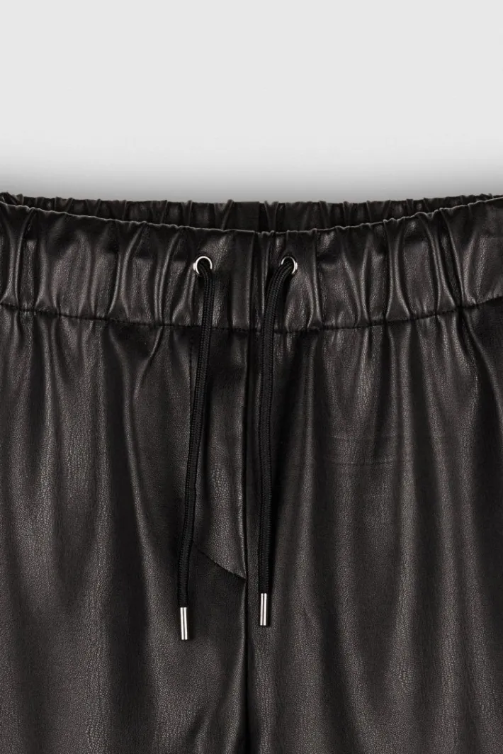 Teddy Smith Pantalon TEDDY SIMILI NOIR Discount