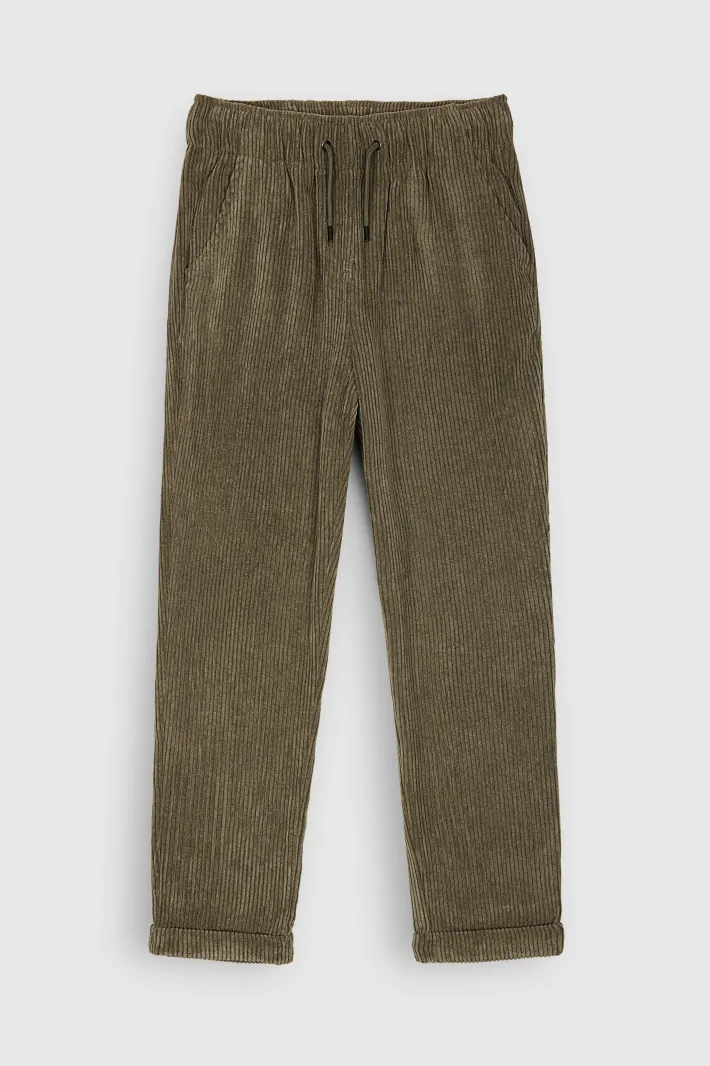 Teddy Smith Pantalon TEDDY VELOURS JR TURBULENCE KAKI TURBULENCEKAKI Outlet