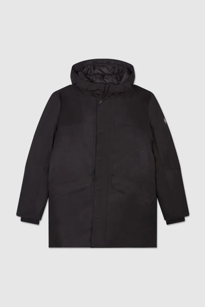 Teddy Smith Parka à col montant HANTZ CHARBON Hot