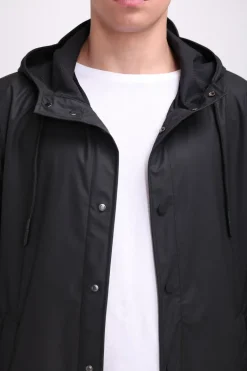 Teddy Smith Parka coupe-vent imperméable P-GRIFFIN CHARBON New