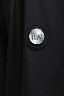 Teddy Smith Parka coupe-vent imperméable P-GRIFFIN CHARBON New
