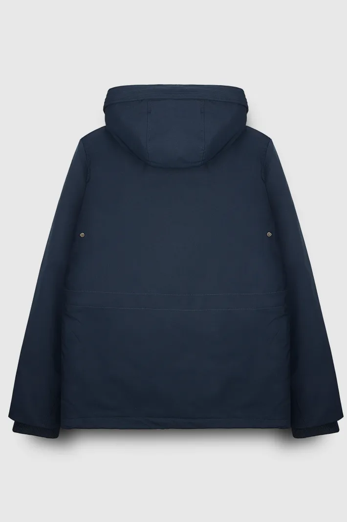 Teddy Smith Parka P-DONALD TOTAL NAVY TOTALNAVY Flash Sale