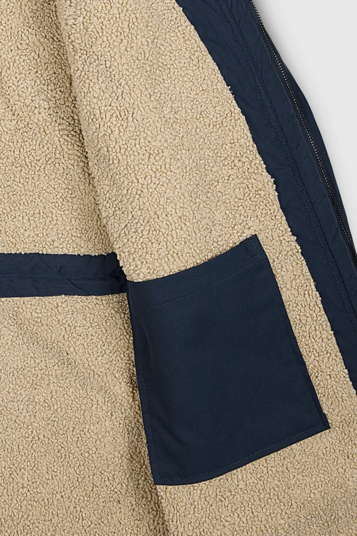 Teddy Smith Parka P-DONALD TOTAL NAVY TOTALNAVY Flash Sale