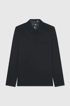 Teddy Smith Polo jersey JAPSON ML DARK NAVY Store