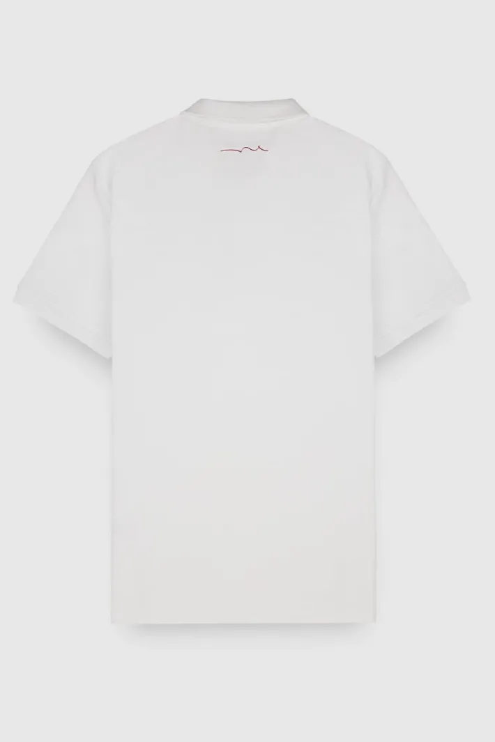 Teddy Smith Polo P-ALBAN BLANC New