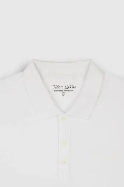 Teddy Smith Polo P-ALBAN BLANC New