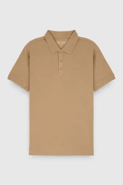 Teddy Smith Polo P-ALBAN MC MOKA BEIGE MOKABEIGE Best Sale