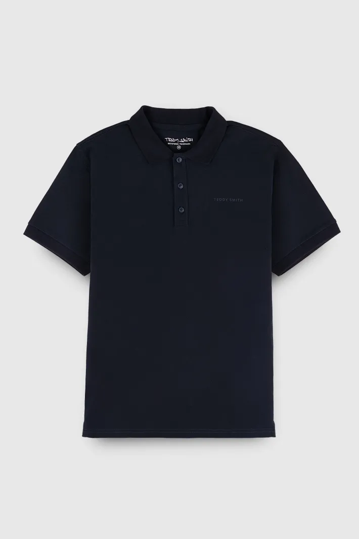Teddy Smith Polo P-ALBAN TOTAL NAVY TOTALNAVY Cheap