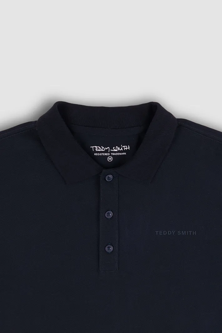 Teddy Smith Polo P-ALBAN TOTAL NAVY TOTALNAVY Cheap