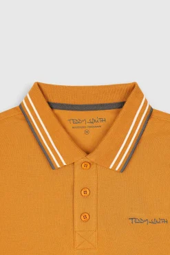 Teddy Smith Polo PASIAN MC ORANGE TOPAZE ORANGETOPAZE New