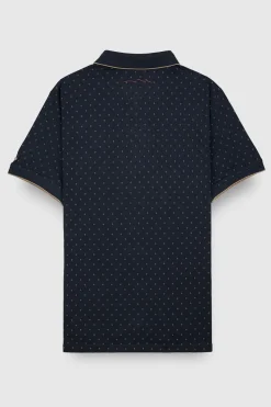 Teddy Smith Polo piqué imprimé manches courtes PASY 2 MC TOTAL NAVY TOTALNAVY Store