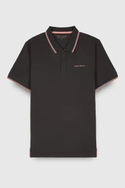 Teddy Smith Polo piqué manches courtes PASIAN 2 CHARBON Store