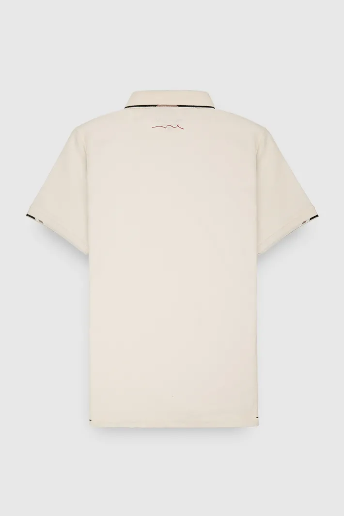 Teddy Smith Polo P-RAYAN MC MIDDLE WHITE MIDDLEWHITE Fashion
