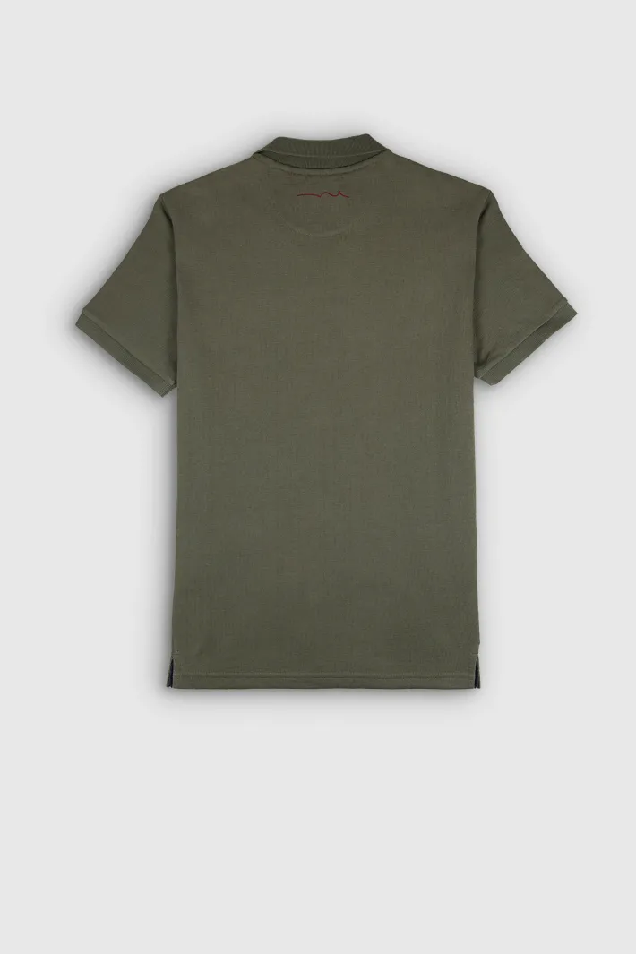 Teddy Smith Polo P-SOVAN MC FADED KAKI Flash Sale