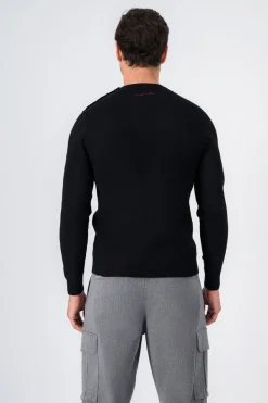 Teddy Smith Pull à col rond BOSCO CHARBON Cheap