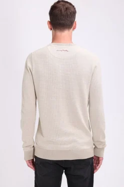 Teddy Smith Pull à col rond P-MILAN 2 BEIGE Shop
