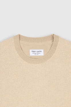 Teddy Smith Pull à col rond P-MILAN 2 BEIGE Shop