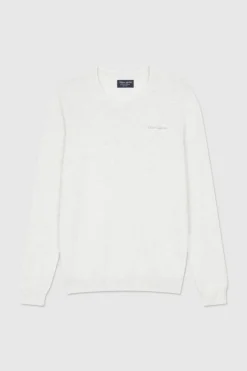 Teddy Smith Pull à col rond PULSER RC BLANC IVOIRE CHINE BLANCIVOIRECHINE Outlet