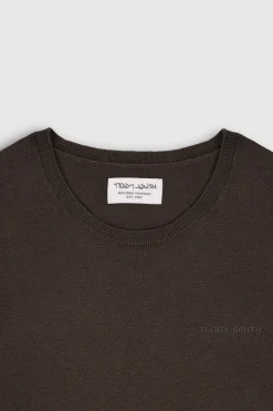 Teddy Smith Pull col rond P-MARC RAVEN KAKI RAVENKAKI Cheap