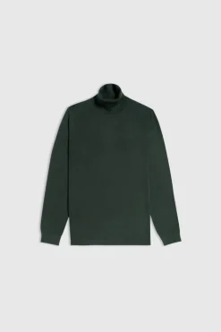 Teddy Smith Pull col roulé MARICK VERT SCARABE VERTSCARABE Hot