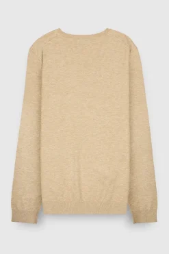 Teddy Smith Pull col V P-MARCO BEIGE DUNE CHINE BEIGEDUNECHINE Online