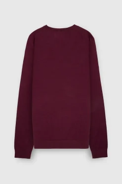 Teddy Smith Pull col V P-MARCO DARK WINE DARKWINE Cheap