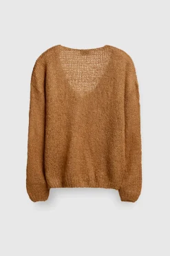 Teddy Smith Pull col V P-MOLLY CARAMEL Outlet