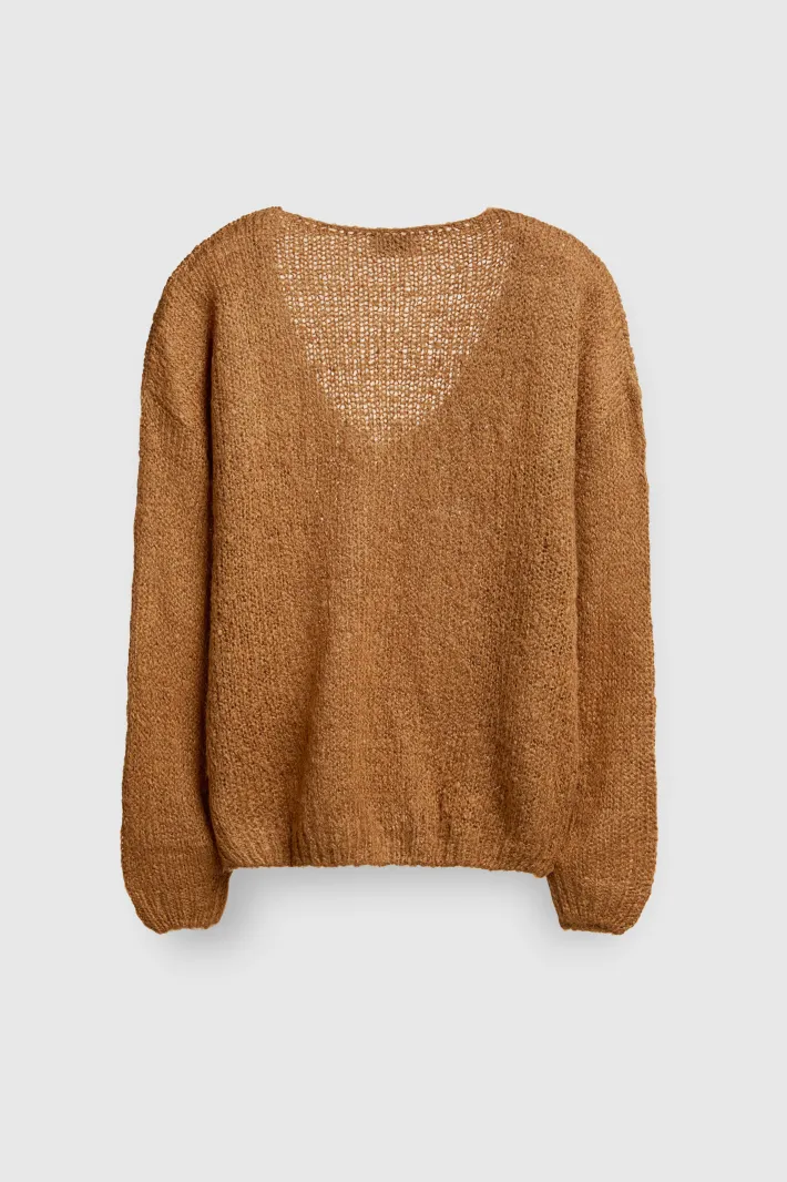 Teddy Smith Pull col V P-MOLLY CARAMEL Outlet