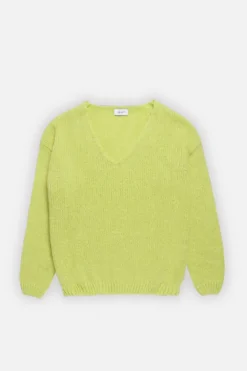 Teddy Smith Pull col V P-MOLLY GREEN NEON GREENNEON Hot