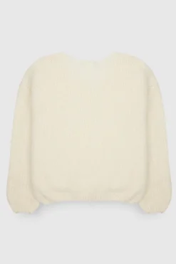 Teddy Smith Pull col V P-MOLLY JR MIDDLE WHITE MIDDLEWHITE Shop