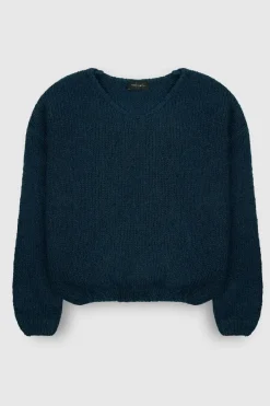 Teddy Smith Pull col V P-MOLLY JR TOTAL NAVY TOTALNAVY Outlet