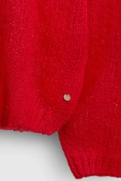 Teddy Smith Pull col V P-MOLLY PUR RED PURRED Online