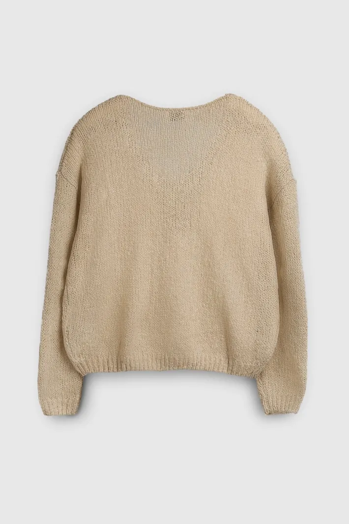 Teddy Smith Pull col V P-MOLLY SOFT GREGE CHINE SOFTGREGECHINE Online