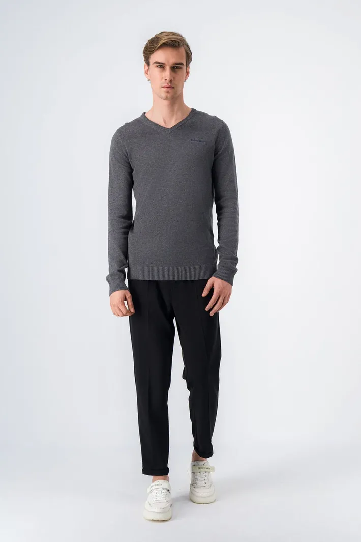Teddy Smith Pull col V PULSER 2 ANTHRACITE CHINE ANTHRACITECHINE Store