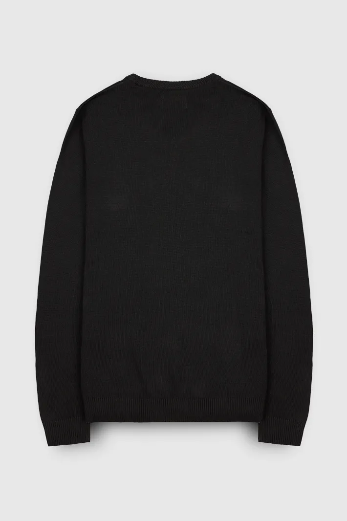 Teddy Smith Pull col V PULSER 3 NOIR Clearance