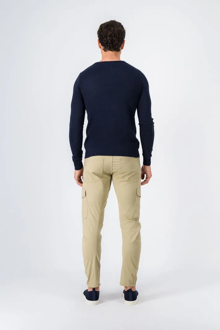 Teddy Smith Pull col V PULSER 2 TOTAL NAVY CHINE TOTALNAVYCHINE Best Sale