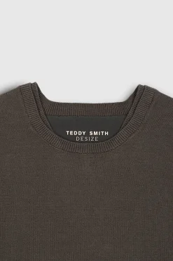 Teddy Smith Pull P-ANDRES RAVEN KAKI RAVENKAKI Fashion