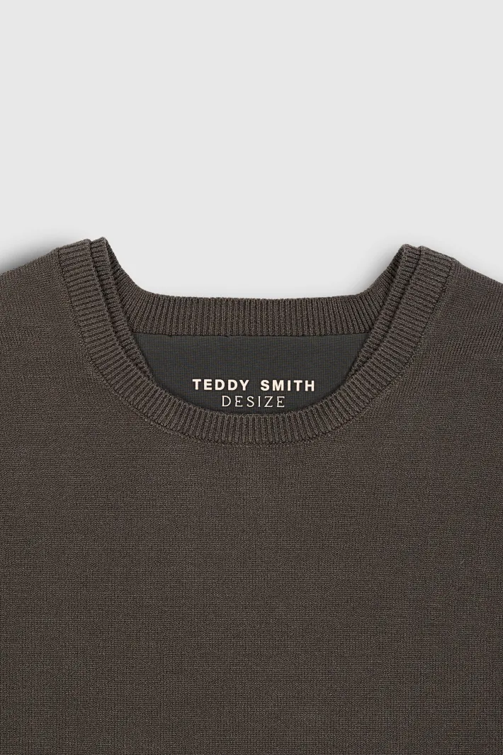 Teddy Smith Pull P-ANDRES RAVEN KAKI RAVENKAKI Fashion