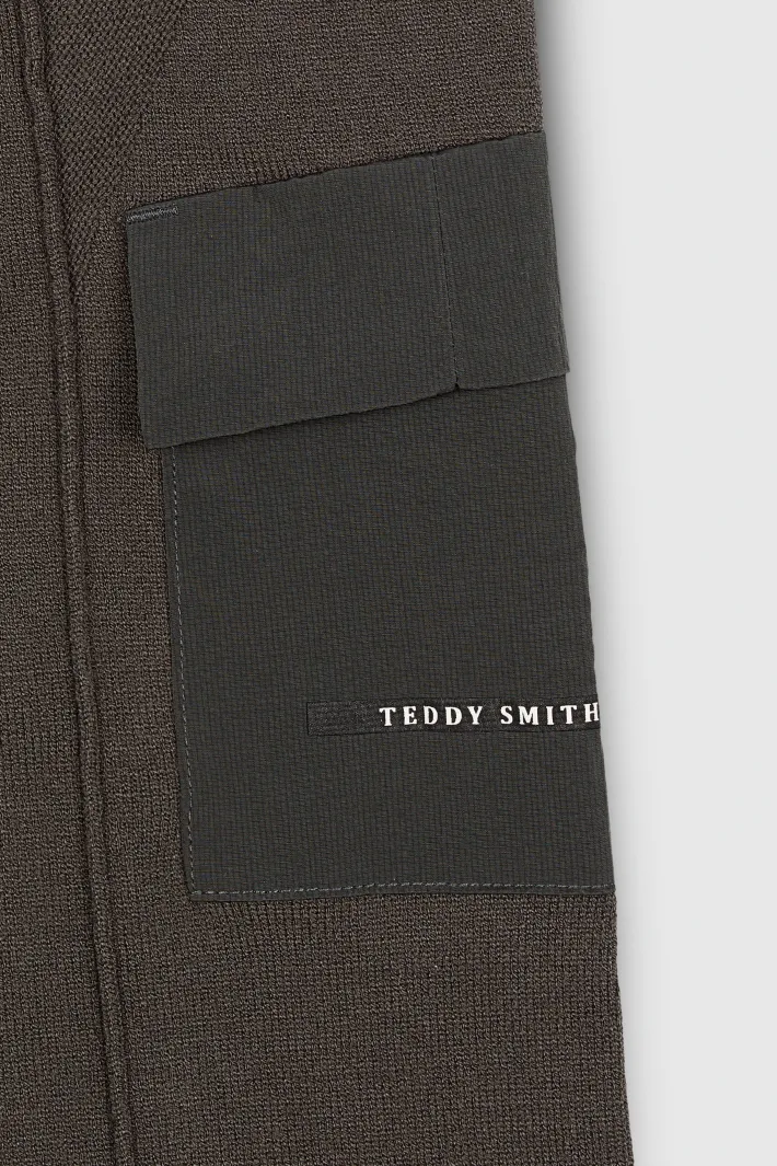 Teddy Smith Pull P-ANDRES RAVEN KAKI RAVENKAKI Fashion