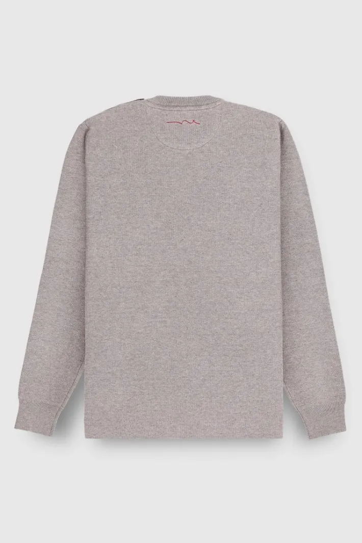 Teddy Smith Pull P-ELIAS GRIS CHINE MOYEN GRISCHINEMOYEN Best
