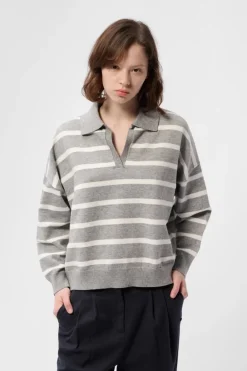 Teddy Smith Pull P-MILEY GRIS CHINE New