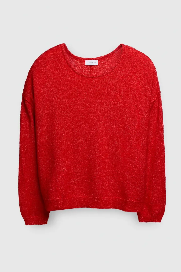 Teddy Smith Pull P-PETILLE PUR RED PURRED Online